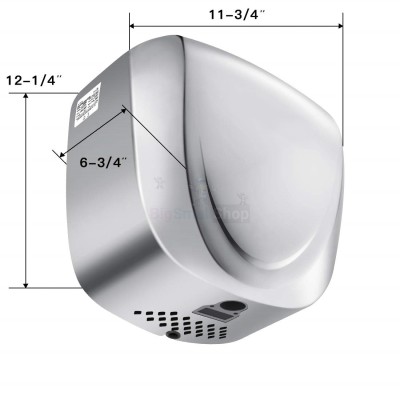 Скоростная сушилка рук TurboHand 2100 - купить в Мельцапино